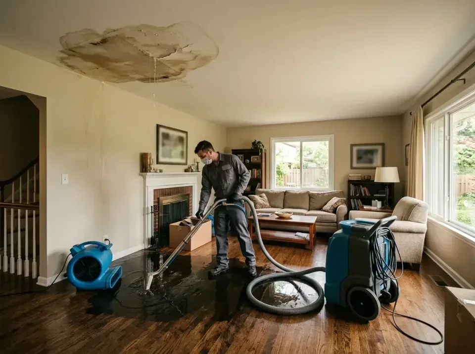 attic-pipe-burst-ceiling-drip-008 — frequently asked questions, Water Damage Restoration & Carpet Care in Bonham, TX